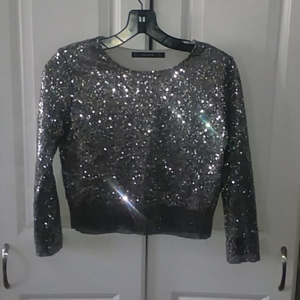 Sequence top from Zara